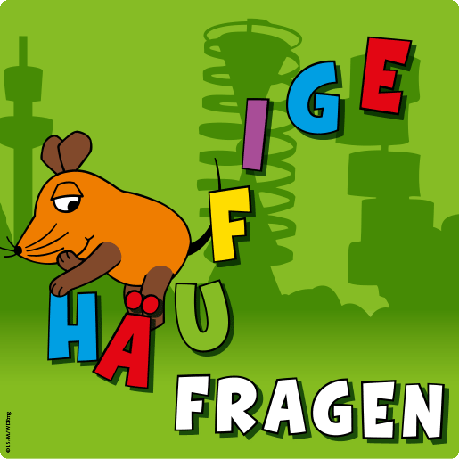 Fragen und Antworten_Illu_Maus mit Schriftzug Häufige Fragen